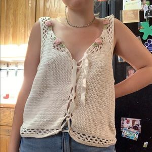 True vintage knit tank
